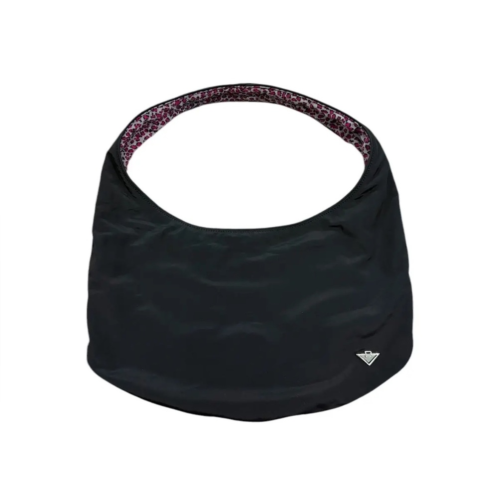 Bottega Veneta Leopard Print Reversible Nylon Hobo